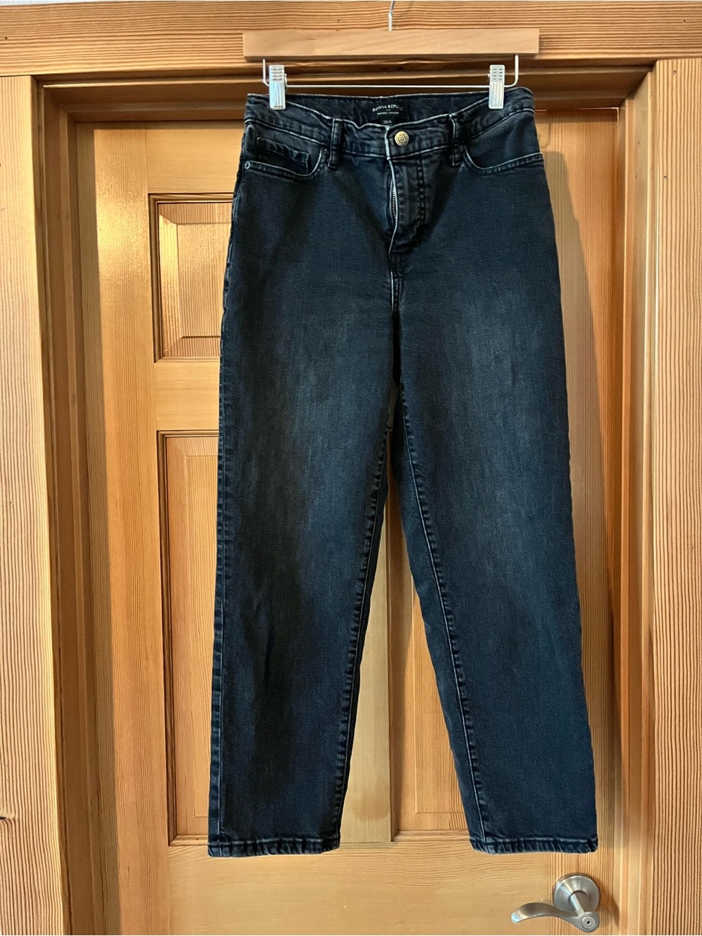 Banana Republic High Rise Straight Jeans